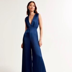 A&F Giselle Pleated Jumpsuit